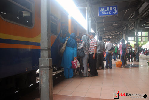 Mudik 2017 Penumpang di Stasiun Meningkat